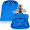 Shappy 2 Pcs Anti Tarnish Cloth Bag for Silver Storage 18 x 18 Inch Fabric Silver Protection Bags for Jewelry, Flatware, Trays(Blue)