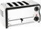 Rowlett 1.8kW Esprit 4-Slot Toaster with 2x Additional Elements & Sandwich Cage | Chrome | CH181