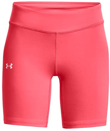 Under Armour Girls' Standard Motion Bike Shorts, (652) Rebel Pink / / Pink Sugar, Youth Medium