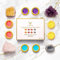 ComfyCozy Crystal Shower Steamers Luxury Gift Set | Bath Relaxation Beauty Self Care Present | Vegan Organic Shower Bombs, 8x45g