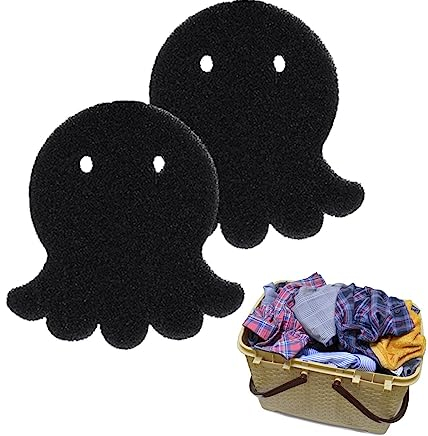 Waschmaschinen-Fusselentferner, Doppelseitiger Adsorb-Krake-Haarentferner Für Den Haushalt, Schwimmender Wäsche-Haarfänger Für Möbel, Kleidung Und Teppiche, Effektiver Fusselentferner Für Ein Haarfrei
