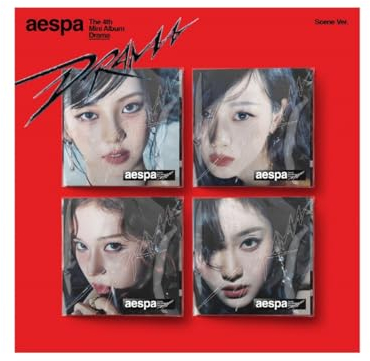 aespa - Drama [Scene ver.] 4th Mini Album+Store Gift (Ningning ver.)