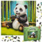 Panda Wooden Puzzle - 240 Pcs, Original Wooden Jigsaw Puzzle for Adults & Kids (6+), Panda Christmas & Birthday