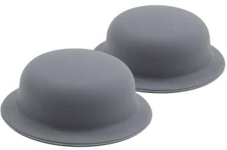 MOLUCKFU 2pcs Silicone Pot Lid Handle Covers Anti-Scald Knob Protectors Heat-Resistant Sleeve Caps for Kitchen Cookware Universal Fit for Pots and Pans