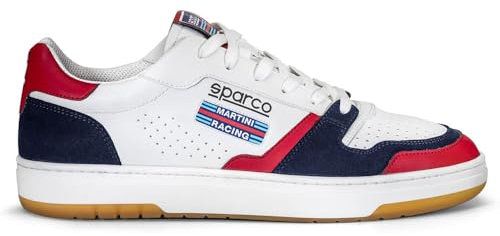 sparco Unisex 0012b4mr41bibm Zapatillas S-urban r Talla 41 Blanco/Azul/Bm Oxford-Stiefel, Martini-Farben, EU