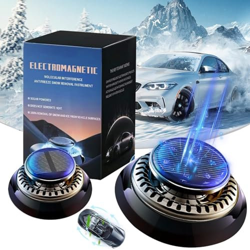 Auto Enteiser Tragbare Kinetische Molekularheizung, Antifreeze Electromagnetic Mini Heizung Auto Diffusoren für ätherische Öle, Elektromagnetische Molekulare Interferenz Frostschutzmittel (1 Pcs)