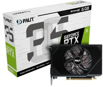 Palit GeForce RTX 3050 StormX 6GB GDDR6 Gaming Grafikkarte