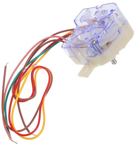 DOITOOL Lavadora De Doble Cilindro Adaptador Doméstico Medidor De Nivel De Agua Liquida Temporizador Original Enchufe E27 Accesorios Especiales Para Bolígrafos Peceras 3d El Plastico Black