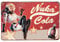 Vintage Metallschild, Nuka Cola Blechschild, lustiges Dekor Poster für Zuhause, Mann, Höhle, Bar, Garten, Garage, Wandschild, Eisenschild, 30 x 20 cm