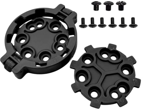 Gun Holster Platforms Adapter, 1 Stuck Taktischer Gürtelholster Adapter, Schnellbefestigungssystem mit 360° Einstellbarer Winkel fur Gewehr Aktivitäten, Kriegsspiel, Outdoor Jagd