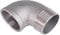 Pipe Fittings 1/8-2 Female-Male 90-Deg Elbow Bend Stainless Steel Plumbing Fitting Adapter Connector(NPT SS304,3/4)