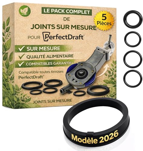[PERFECTDRAFT 2026] SET 5 GUARNIZIONI DI TENUTA PER PERFECTDRAFT HD3720 HD3620 HD3610 HD3600 | COMPATIBILI CON BEC VERSATORE & RUBINETTO DA BIRRA | SILICONE ALIMENTARE | STOPPO P PERDITA! !! !