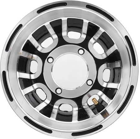 Naroote 8-Zoll-ATV-Felge, Ersatzrad aus Aluminiumlegierung mit Stilvollem Aussehen und Verbesserter Leistung, Ideal für Quad-Cart-Go-Kart