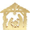 alles-meine.de GmbH Holz Bastelset 3-D - beleuchtetes Fensterbild Geburt Christi - komplett/zum selber basteln - incl. Beleuchtung ! - Echt Erzgebirge - hergestellt in Deutschl..