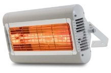 TANSUN Infrarot-Quarzheizstrahler 'Sorrento IP' 1,5 kW, Farbe:Silber