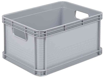 OKT Aufbewahrungsbox RobustoBox, 20 Liter, lichtgrau