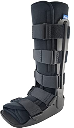 Bota ortopédica inmovilizadora para fracturas, se ajusta a pierna izquierda o derecha