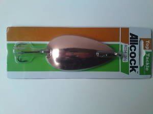 Allcock Copper Silver Spoon 3 Salmon/Pike Lure