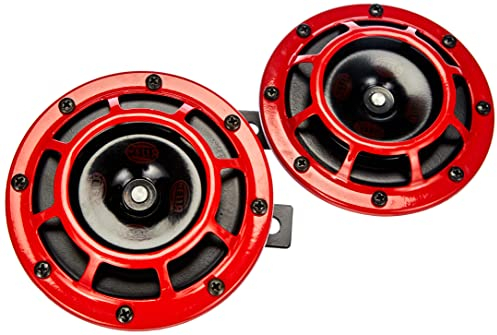 Starktonhorn - 109.23.37 - Rot Set 12V Hoch/Tiefton Hella Starktonhorn-Set B 133, 12 Volt â€vom Hersteller eingestelltâ€