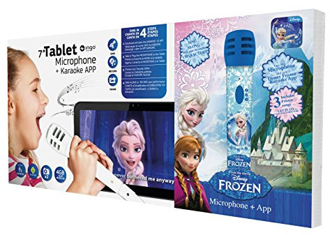 Ingo Devices - Fru019d - Tablette Tactile Ingo 7 + Micro Karaoké - Reine des Neiges