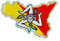 4R Quattroerre.it 14139 3D Aufkleber Sizilien