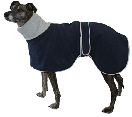 Cosipet Windhund-Polomantel, 41 cm, Blau