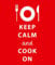 WENKO Glasrückwand Keep Calm - Spritzschutz, Gehärtetes Glas, 70 x 60 cm, Mehrfarbig