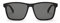 TAKE A SHOT Holz-Sonnenbrille Groß Herren Eckig Schwarz, UV400, Schwarze Sonnenbrille Holz Herren Rechteckig TOMTE