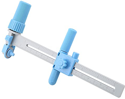 Einstellbare Kompass Kreisschneider Cuts 20-160mm für Papier Karton Gummi Leder DIY Modell Werkzeug