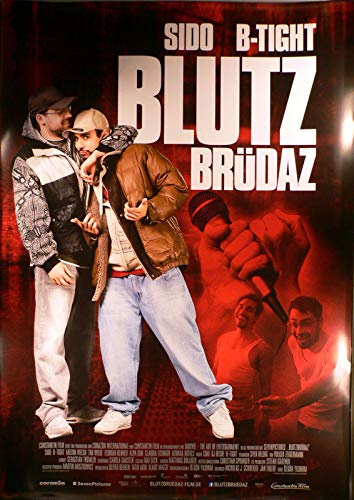 Blutz Brüdaz - Sido - B-Tight - Alpa Gun - Filmposter 120x80cm gerollt
