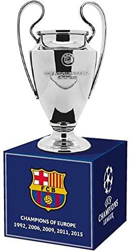 UEFA Champions League - Trofeo a pedestale - Miniatur - FC Barcelona - 45 mm