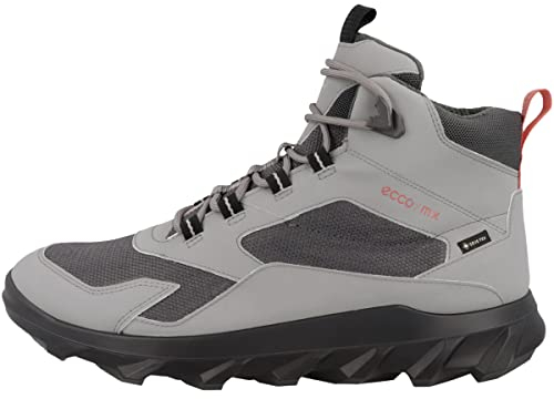 Ecco Herren MX Outdoor Ankle Boot, Steel/Magnet, 43 EU