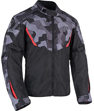 Oxford Men's Delta 1.0 Motorcycle Jacket, Camo, XL