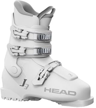 HEAD J 3 Junior Skischuh, Farbe: Weiß/Grau, Größe: 255 (603547-255)