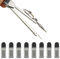 EIHI 80 Stück 2B Zirkelminen, Zirkelersatzminen,Zirkel Mine, 2 Mm Durchmesser Zirkel Ersatzminen, 2Cm Lang Minen Für Zirkelspitzer Mathematische Zeichnungserstellung Holzbearbeitungsmarker