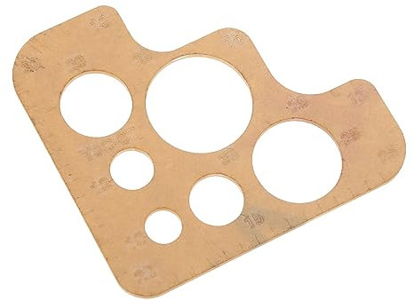 Puco Klare Acryl-Kreis Vorlage, Nähen Ecke Vorlagen Positionierung Werkzeug Runde Ecke Nähen Lineal Schablone Klar Acryl Kreis Vorlage Kreis Vorlage