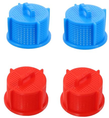 Beatifufu Accessori Per Parti Di Lavatrice 4 Filtri Per Valvola Di Ingresso Dellacqua Della Lavatrice Realizzati in Plastica Robusta Proteggi La Tua Lavatrice Da Calcare E Impurità