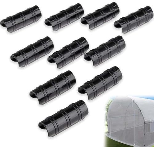 20 clip per tubi da giardino, morsetti per serra, telaio e tubo, kit di morsetti per serra serra da giardino serre da giardino