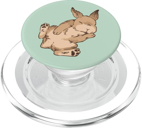 Lustiges Kaninchen Osterhase Hasenliebhaber PopSockets PopGrip für MagSafe