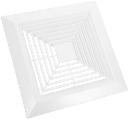 Yardenfun Air Vent Extractor Fan Cover Ceiling Vent Cover Bathroom Fan Replacement 9x9 Inch Quick Clean Ventilation Cover Universal Fit