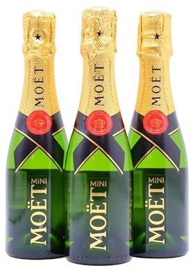 Moet & Chandon - Impérial Brut NV - Champagne 20cl x 3 12% ABV ((3 x 20cl))