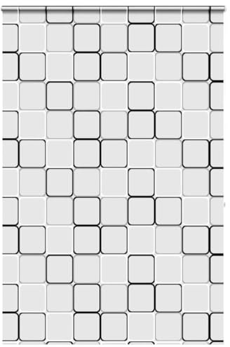 vidaXL Estor Enrollable para Ducha Casete Tela 160x240 cm Ancho 156 cm, persiana para Ducha, Cortina Enrollable para Ducha, persiana Enrollable para Ducha