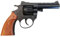 Revolver Pistole braun schwarz 17 cm 8 Schuss Western-Revolver Kostüm-Zubehör Fasching Karneval