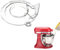 Paraspruzzi di ricambio per Kitchen Aid 4.5-5 QT Stand Mixer, paraspruzzi per accessori Kitchen Aid, Pouring Shield compatibile con Kitchen Aid 4,3 e 4,7/4,8 litri in acciaio inox