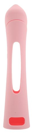 ibasenice Elastic Silicone Beauty Instrument Protector Sleeve for Skincare Device, Shockproof Pink Cover, Washable Anti-scratch Beauty Gadget Accessory for Home Spa Use