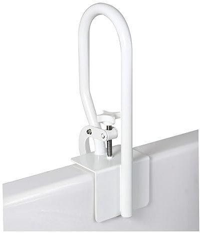 Carex Badewannenstange, sichere Badewannenstange für Hilfe beim EIN- und Aussteigen aus der Wanne, Fiberglaswannen, bis zu 90 kg Tragkraft