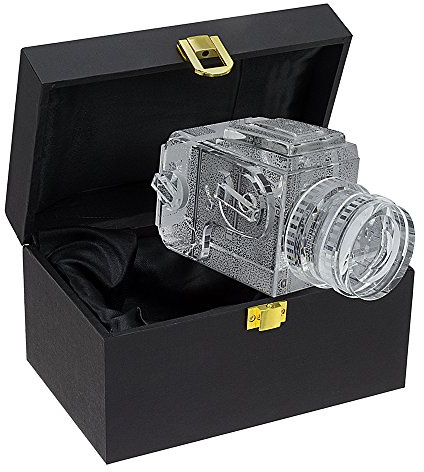 Fotodiox Crystal Medium Format Camera Display Model - 2/3 of Real Life Size Replica of Hasselblad 503CM w/ 80mm f/2.8 CF Lens