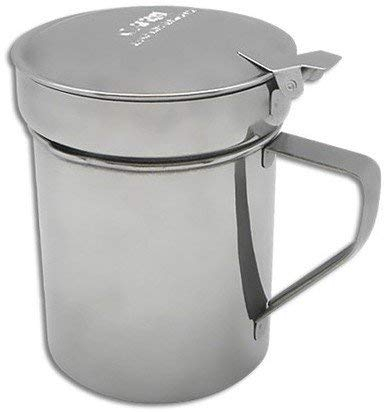 Sodico GRASERA APROVECHADOR DE Aceite EN Acero INOX con Filtro Capacidad 0.5 L. para Carne