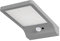 Osram LED Doorled Solar Batteriebetriebene Leuchte, für Außenanwendungen, Kaltweiß, integrierter Bewegungssensor SolarPanel