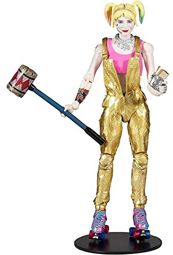 McFarlane Multiverse Actionfigur Harley Quinn (Birds of Prey) 18 cm 15801 Mehrfarbig